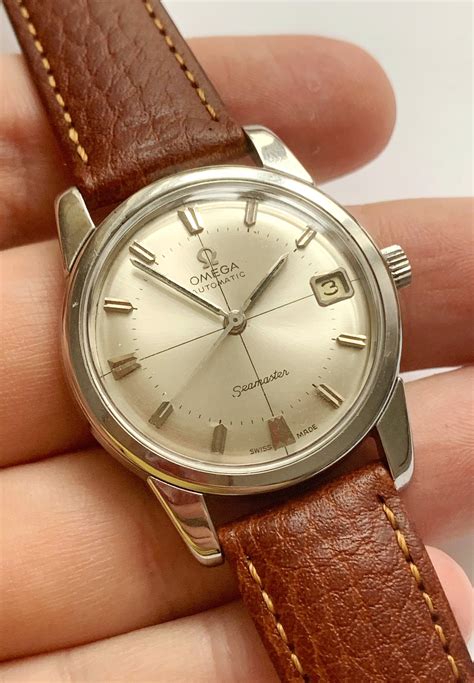 vintage omega seamaster crosshair dial|Omega Seamaster 166.001 Crosshair Dial Cal. 562 Vintage.